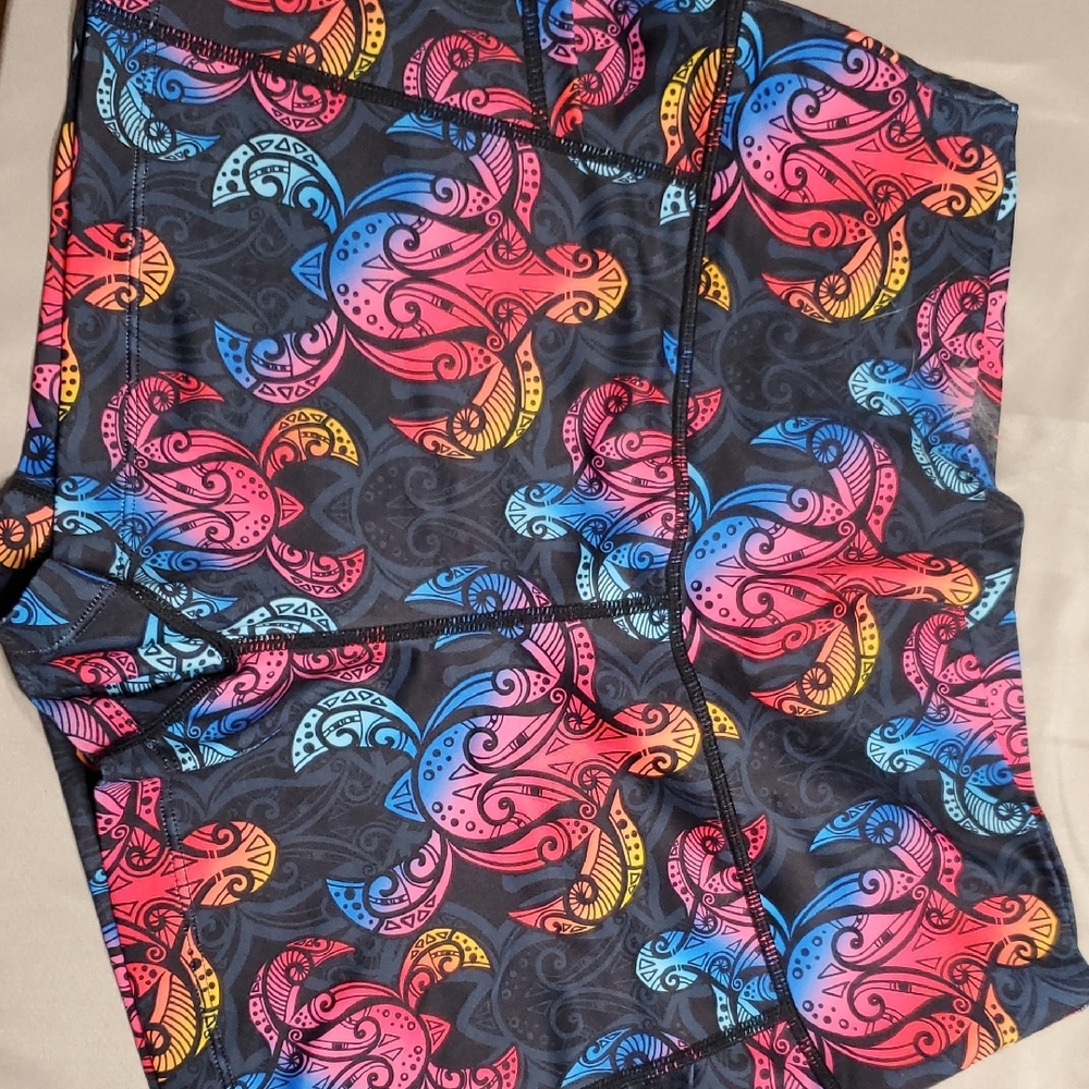 Constantly Varied Gear Multicolor Patterned Shorts